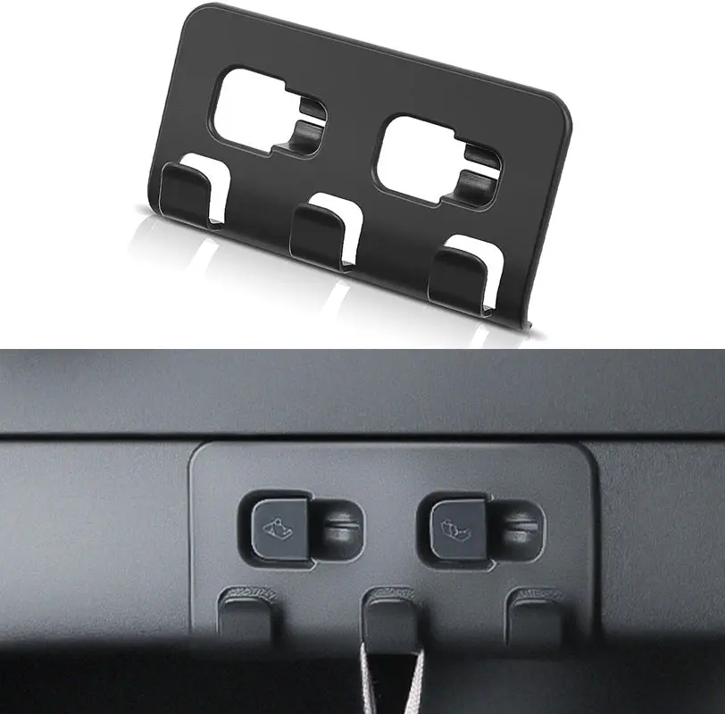 Upgarde Rear Trunk Hook Tesla Model Y Tote Trunk Grocery Bag Hooks 5 Seater Model Y Interior Accessories rear trunk hook