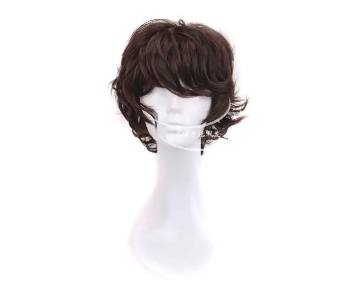 

Bungo Stray Dogs Cosplay Wig Osamu Dazai Cosplay Wig Heat Resistant Synthetic Anime Literary Stray Dogs Wig Halloween Party