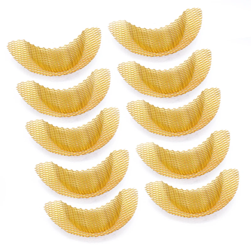 20pcs Denture Reinforcement Mesh Dental Impression Metal Net Trays Strengthen Upper Lower Teeth Dental Lab Denture Materials