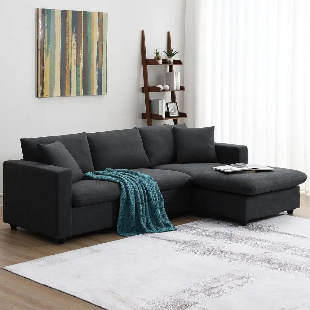 AURELION SHADOW Cloud Sectional in living space