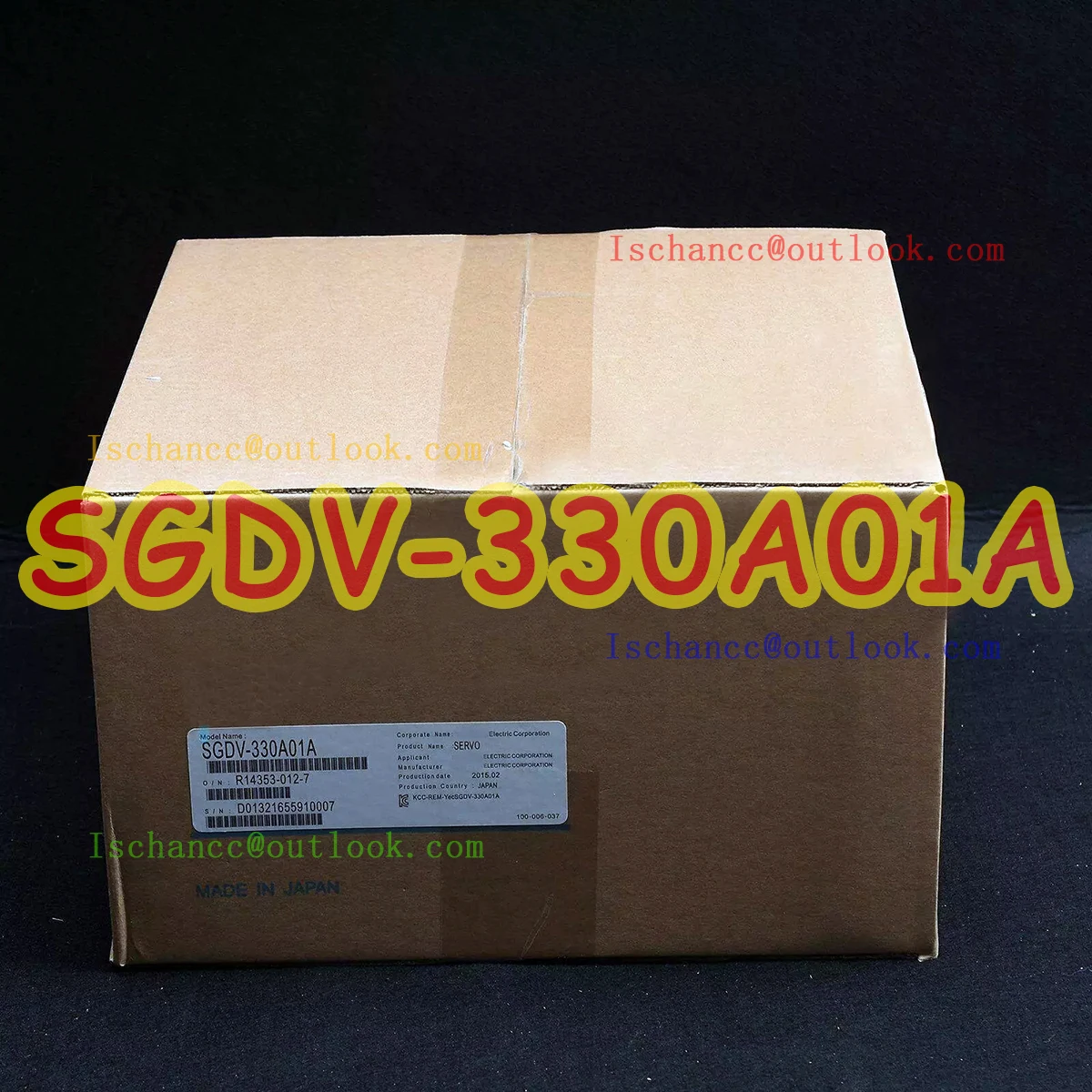 새로운 SGDV-330A01A AC 서보 드라이버 오리지널 포장 빠른 배송