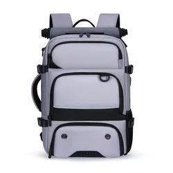 Versatile Waterproof Laptop Backpack - Stylish, Large Capacity Travel Bag - 13 -17.3 Inch (GRAY)