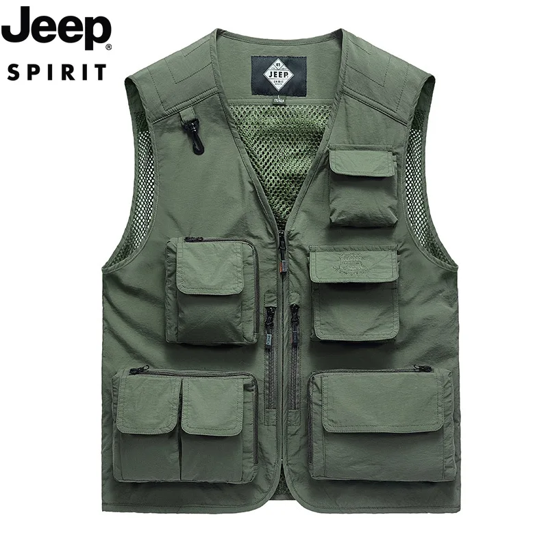 Мужской уличный Повседневный жилет JEEP SPIRIT
