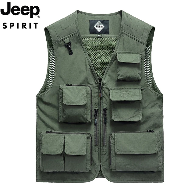 Jeep Spirit Fishing, Fishing Vest Mesh, Jeep Clothing
