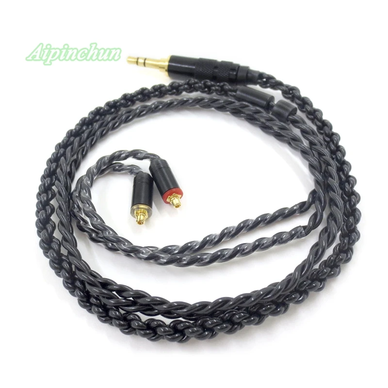 

Short About 65cm Replacement Silver-Plated Earphone Cable for MMCX Headphone for Shure SE215 SE315 SE425 SE535 SE846