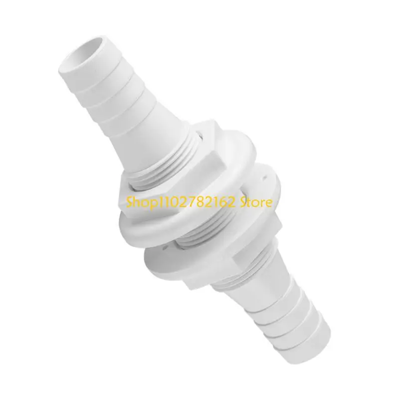 547B Plastic Thru Hull Connector Versatile 3/4" Thru Hull Fitting for Maintaining Dry Interiors In Yachts & Sailboats