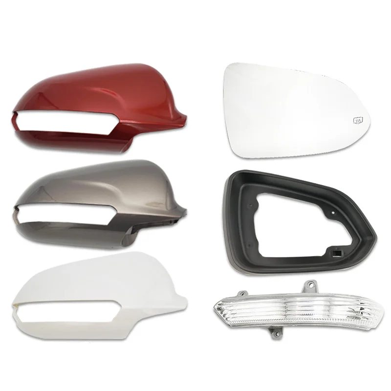 DECHO Car For Changan CS35 2012- side Rearview Mirror Glass Frame Mirror Cover Lid Cap shell Turn Signal Light Lamp