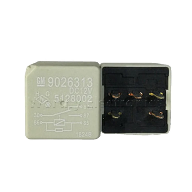 

Бесплатная доставка, электронные компоненты, автомобильное реле DIP 5Pin DC12V GM 9026313 для различных автозапчастей