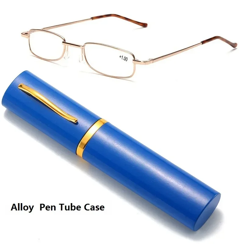 5PK Occhiali Da Lettura Rimless Anti Luce Blu Con Cerniera A Molla - Foto 3