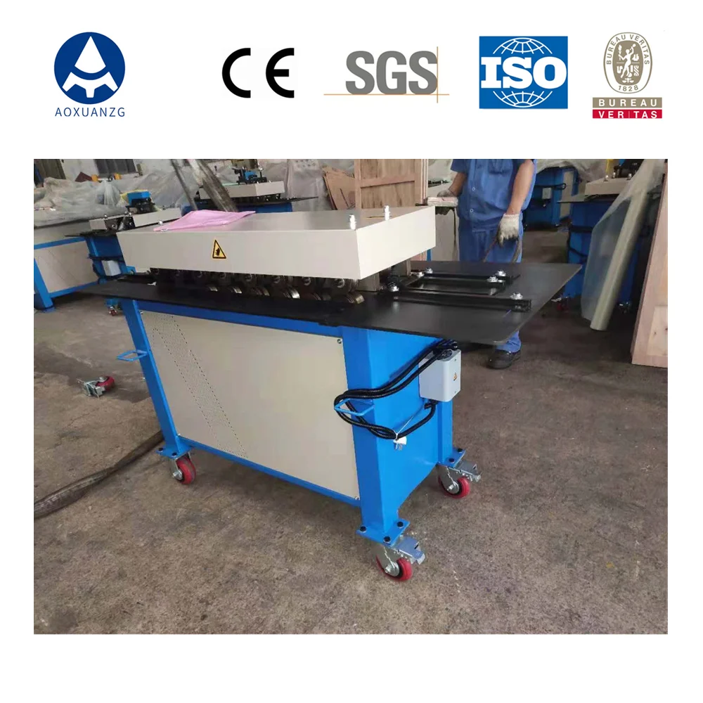 

High Quality S shape Duct Lock Former Making Machine For HVAC Air Duct Line