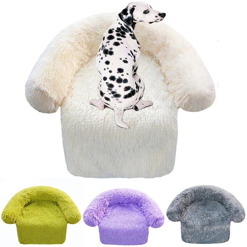 

Pet Bed Plush Cat Bed Warm Pet Kennel Blanket Pet Sofa Dog Bed Cats Beds Car Floor Protector