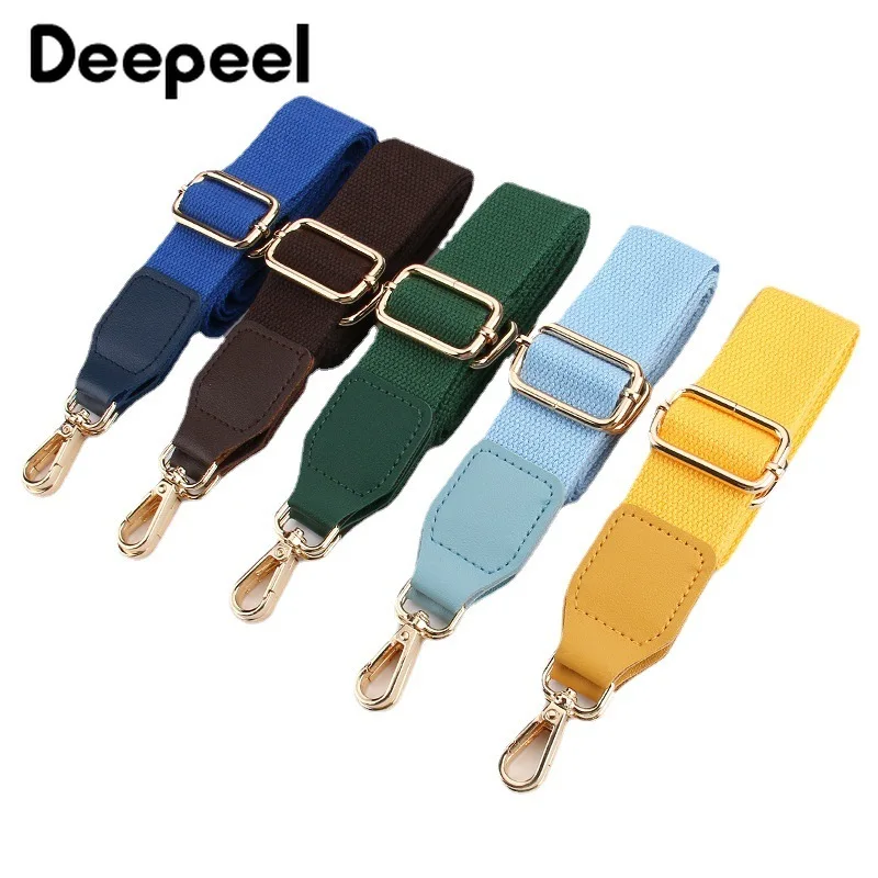 

Deepeel 3.8cm Women's Colored Wide Bag Strap 75~135cm Adjustable Replacement Straps for One-shoulder Crossbody Bags Accessories