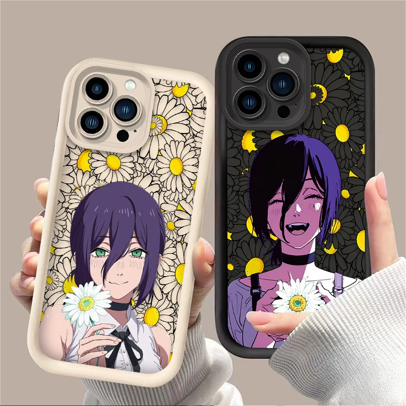 Chainsaw Man Cute Devil Reze Silicone Phone Case
