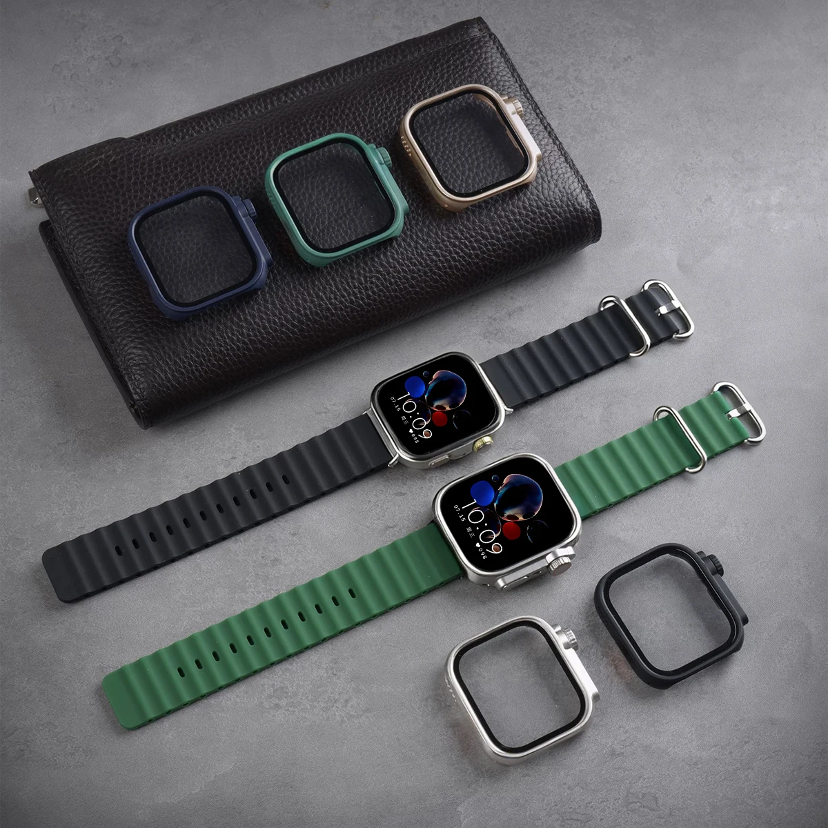Enhanced Ultra Protective Case for Smartwatches with Screen Protector