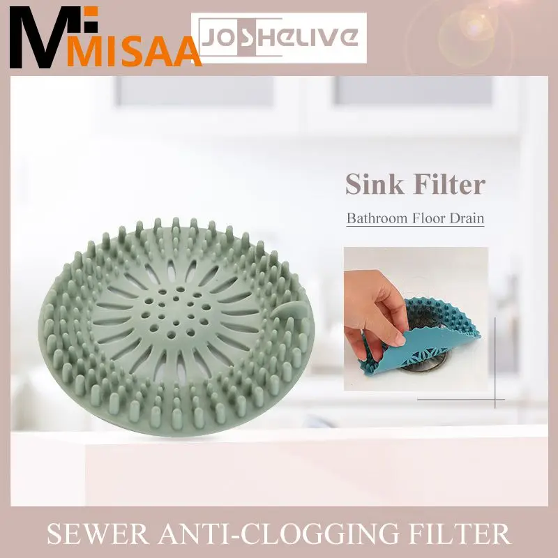 

Kitchen Bathroom Sink Sewer Filter Bath Hair Catcher Shower Cover Floor Drain Strainer Anti Clog Stopper Bathroom Accessories