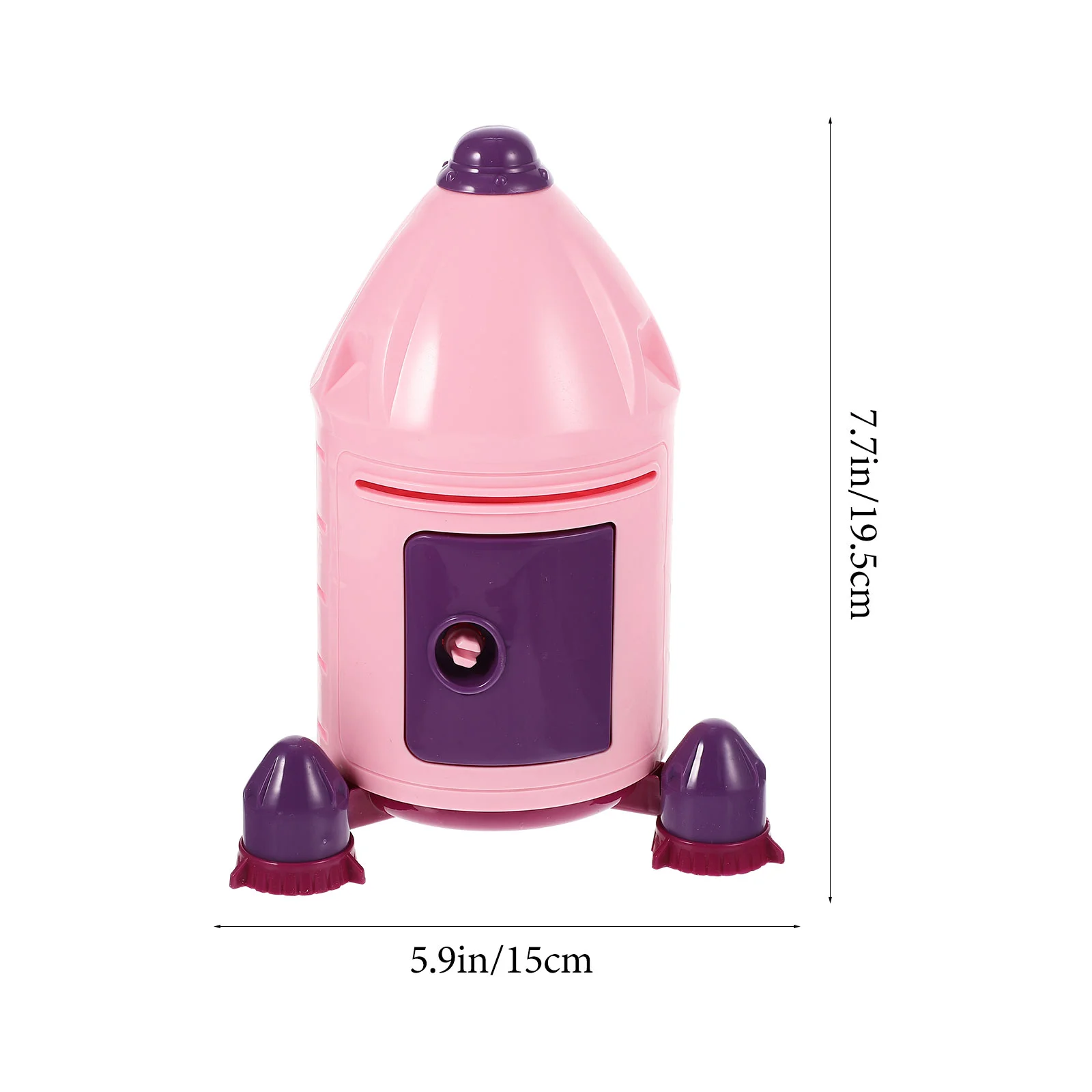 Space Toys Rocket Piggy Bank for Kids Girl Statue Banks Girls Boys White Toddler 3