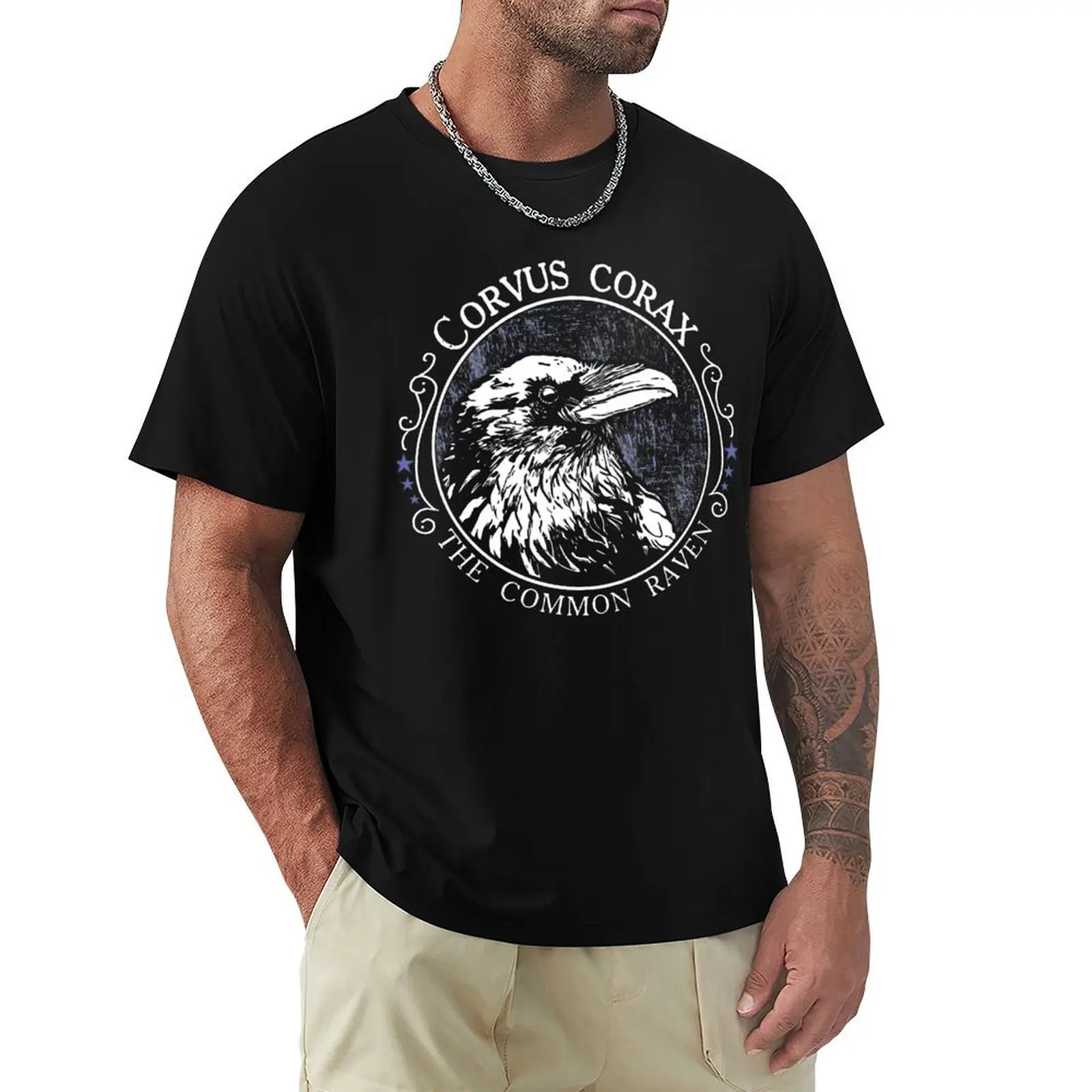 

Corvus corax - The Common Raven T-Shirt Aesthetic clothing hippie clothes summer clothes plain t shirts for men graphic
