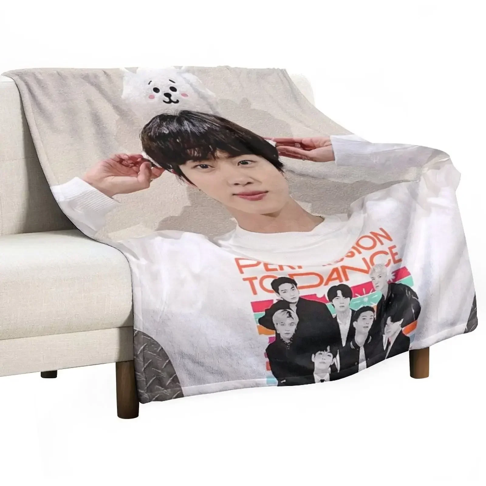 

Jin Throw Blanket Plaid for winter Blankets