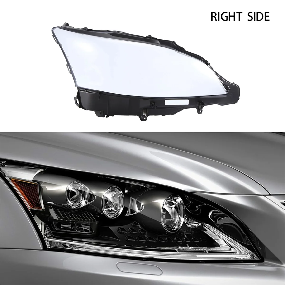 

Чехол для фар Lexus LS460 LS600 13-16, прозрачная крышка для фар