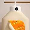 600W Folded Electric Clothes Dryer Smart Drying Rack Hang Dryer Machine Portable Travel Warm Air Dryer with Timing 220V 2