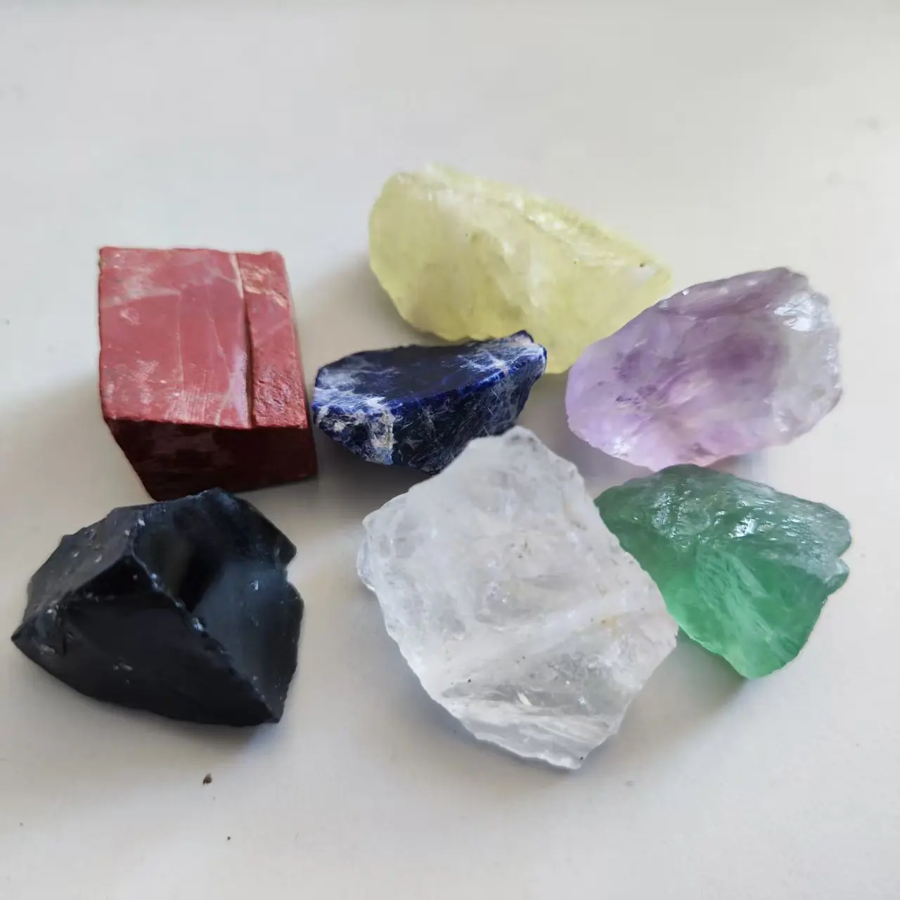 Natural Chakra Healing Crystal Stones Set