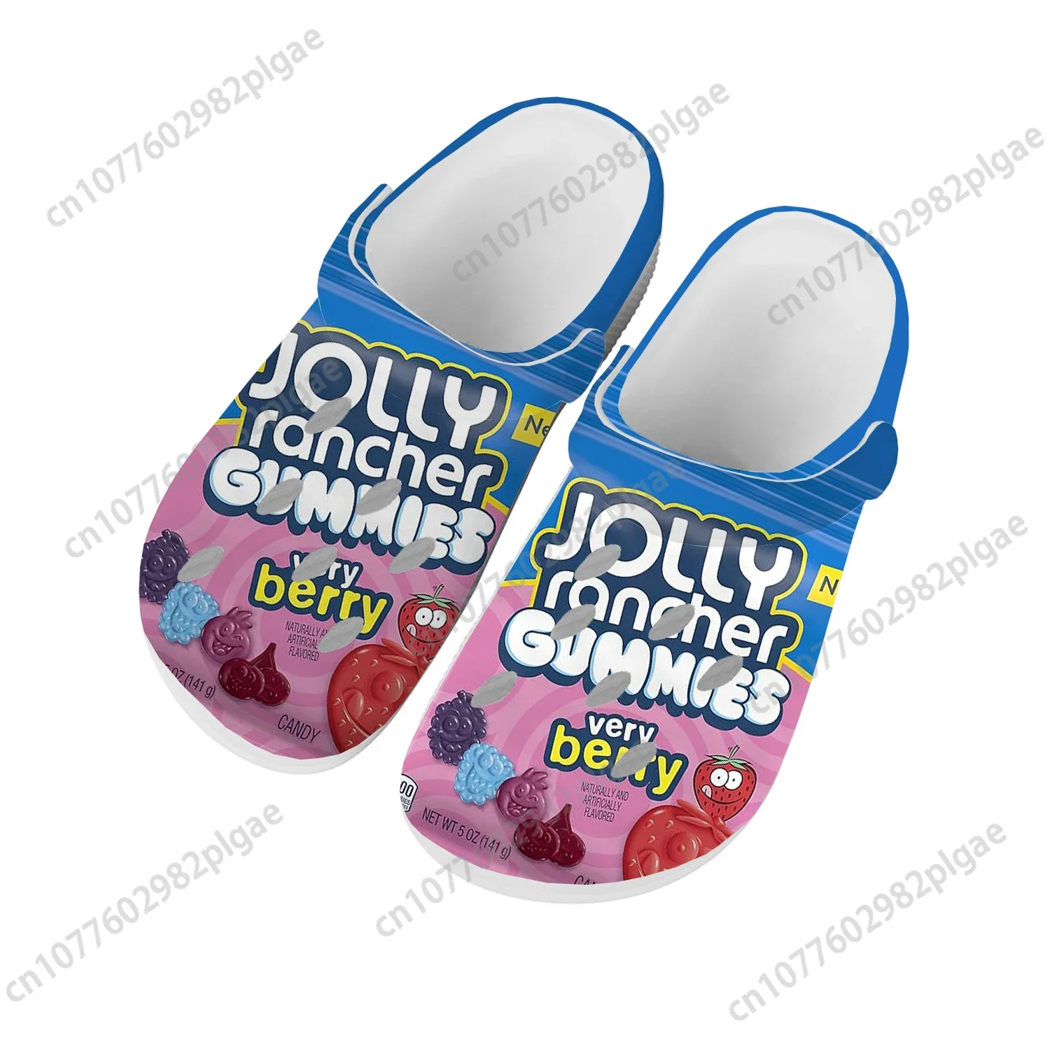 Funny Candy Food Snack 3D Print Men Women Classic Clogs Slippers Shoes EVA Ligtweight Sandals Summer Beach Outdoor-3