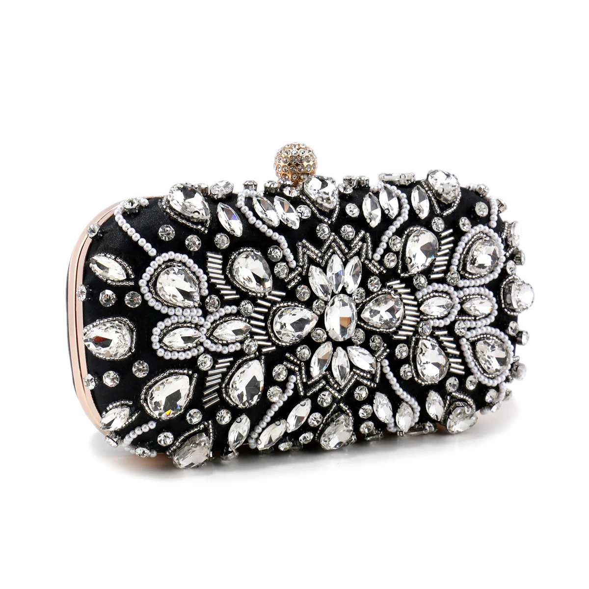 Luxury Rhinestone Clutch Bag for Women Wedding Party