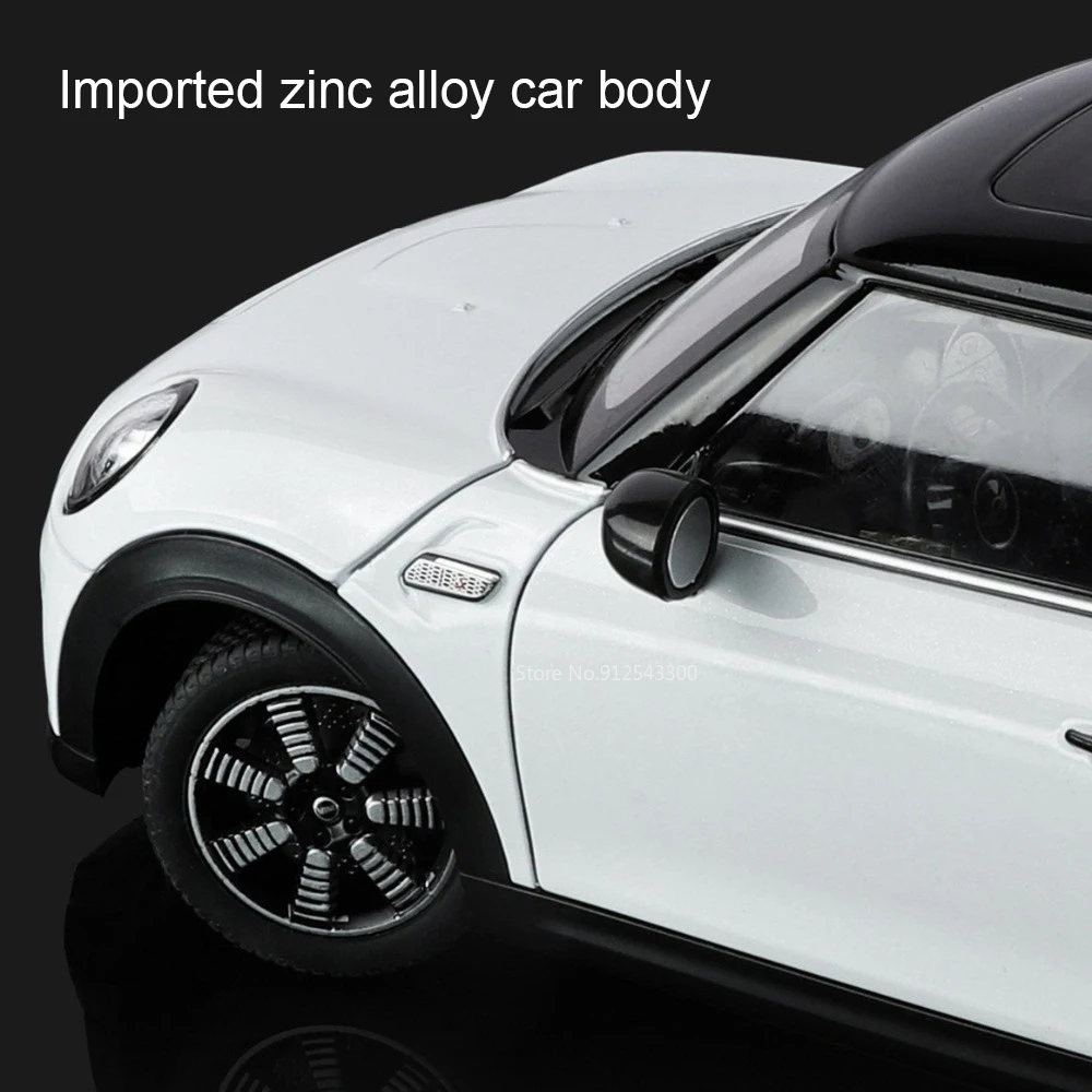 1:18 대형 미니 쿠퍼 S X5M 자동차 모델 장난감 슬라이드 포워드 충격 흡수 차량 모델 고급 시뮬레이션 장난감 장식 선물