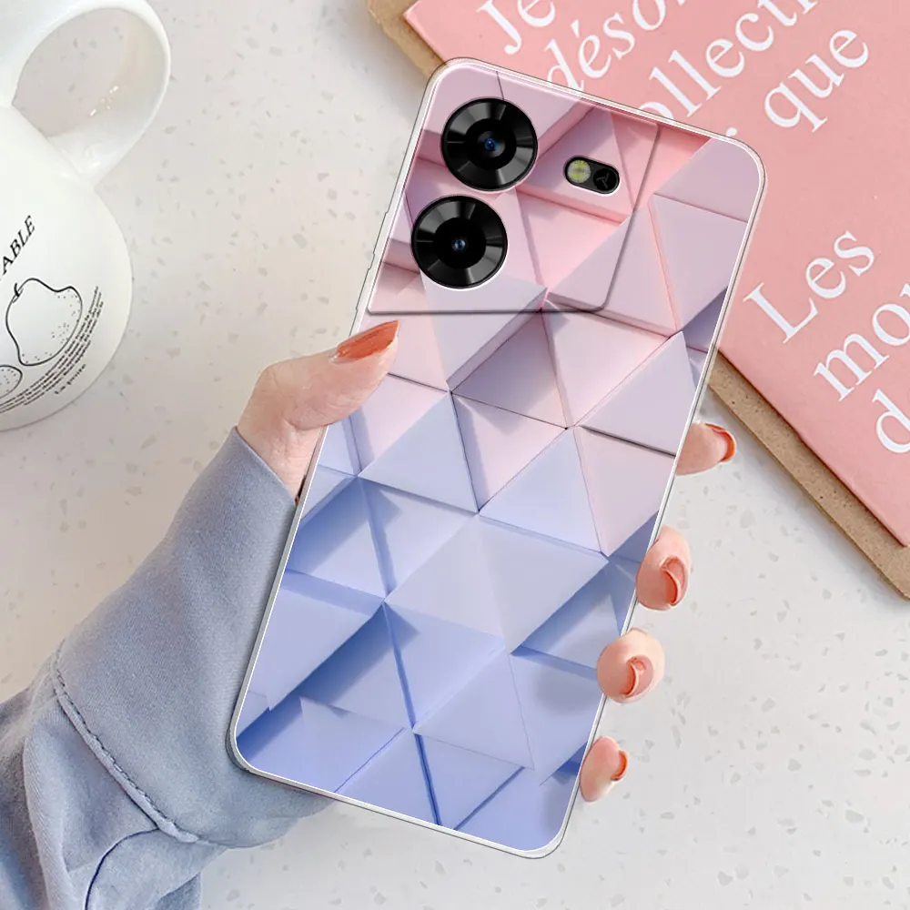Clear Soft Silicone TPU Phone Case - Enhanced Protection and Style