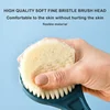 1pc Long Handle Bath Brush Soft Hair Bath Back Ball Brush Bathroom Body Brushes Mud Back Scrubber Shower Massage 4