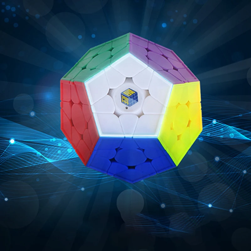 Magic Cube Stickerless 5x5 Dodecahedron Profession Magic Speed Puzzle 12 Face Megaminx Magic Toy Cubo Children Educational Toys limited edition green cube megaminx cube transparent red limited edition rare collector s edition cube magic cube puzzle toy