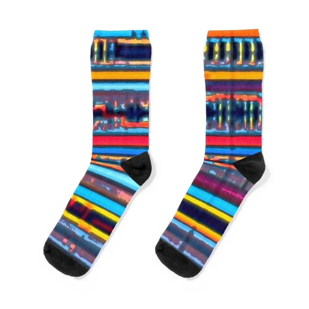 Ableton Live Distortion Socks Toe sports floor japanese fashion luxury Women's Socks Men's