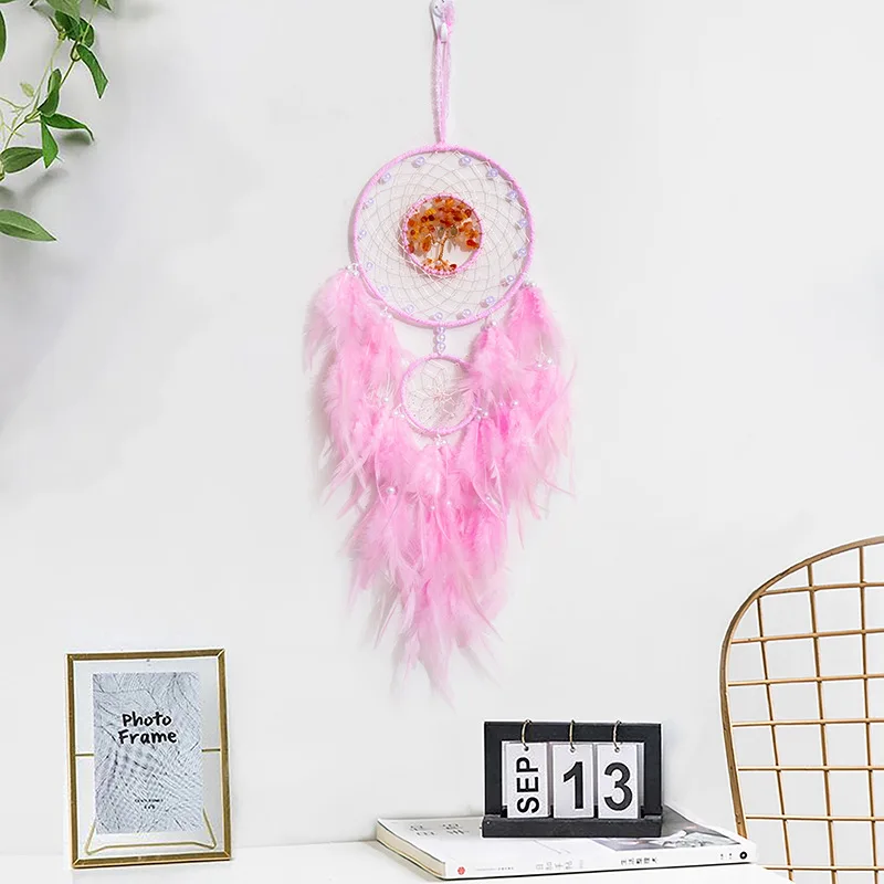 

Hanging Dream Catcher Wind Chime Pendant, Bedroom Decoration, Bedside Pendant, New Product