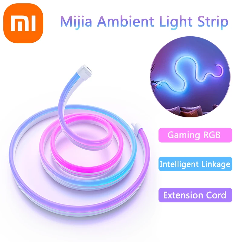 Xiaomi Mijia рассеивающая световая полоса для киберспорта красочная RGB PC TV