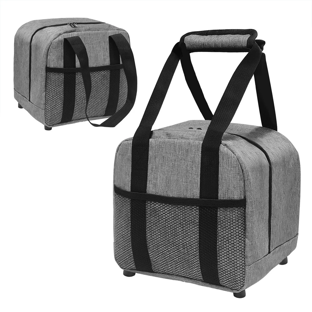 Bowling Bag for 2 Balls Portable Bowling Tote Bag with Padded Ball Holder for Double Ball and Pair of Shoes up to Mens