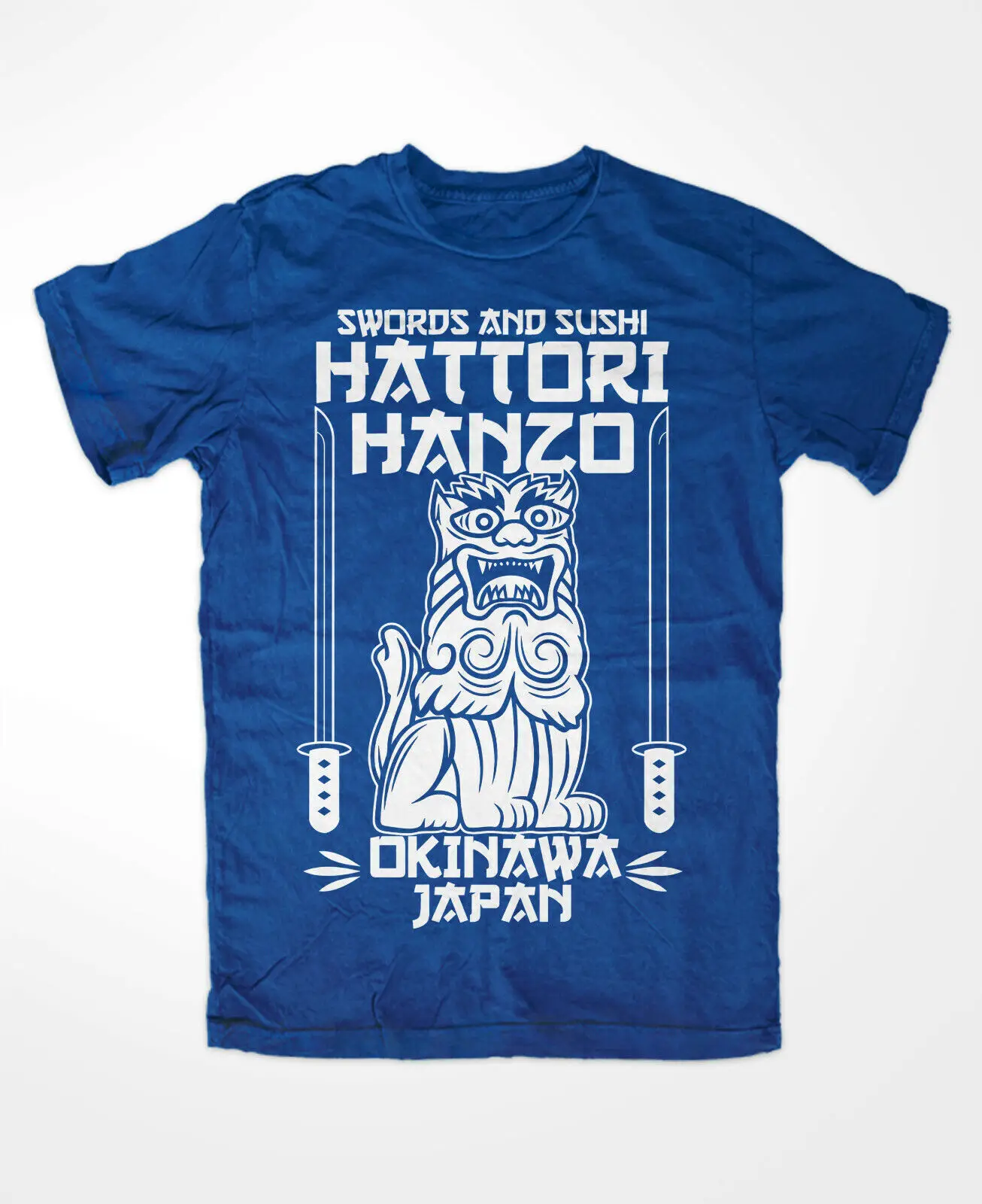 Hattori Hangzo T Shirt Spade Blu E Sushi Kill Bill Okinawa Japan Tarantino