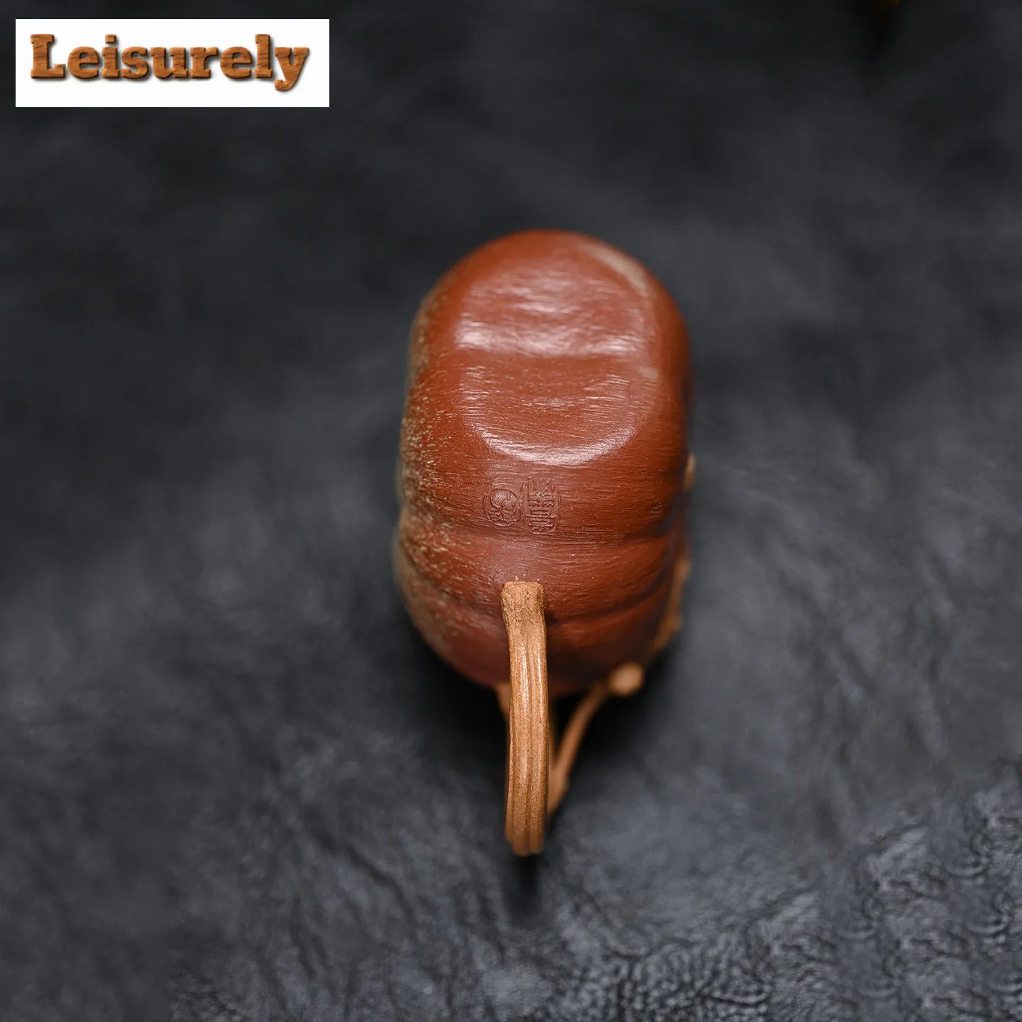 100ml Luxury Yixing Purple Clay Teapots Handmade Pumpkin Pot Raw Ore Section Mud Tea Infuser Kettle With Strainer Zisha Tea Set