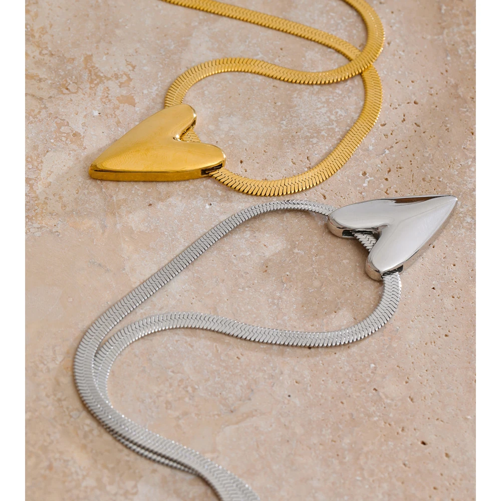 Yhpup Heart Love Necklace Pendant