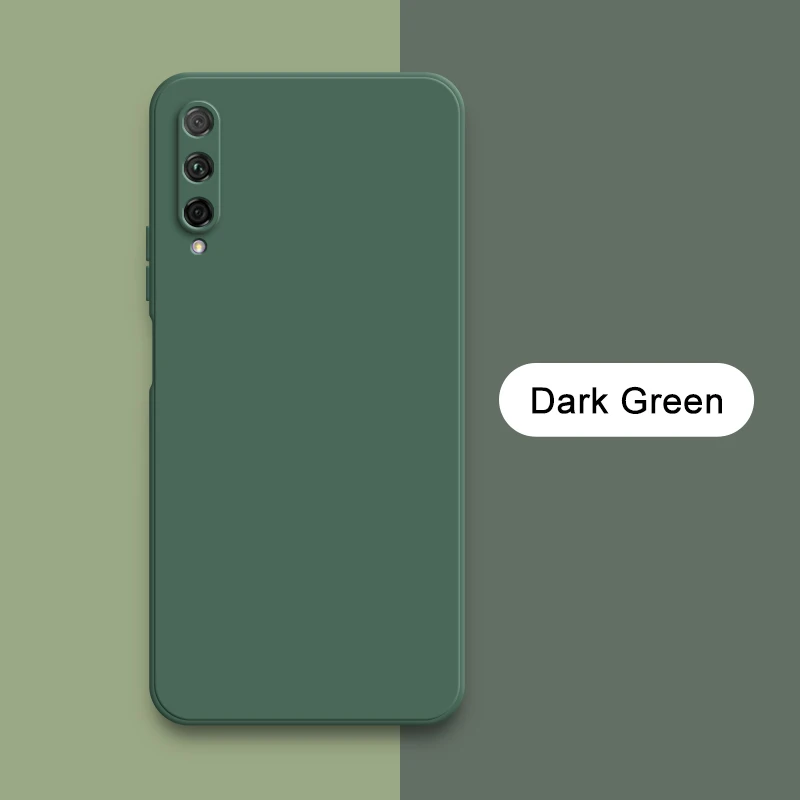 Original Square Liquid Phone Case - Soft Silicone 360° Protective Shockproof Cover