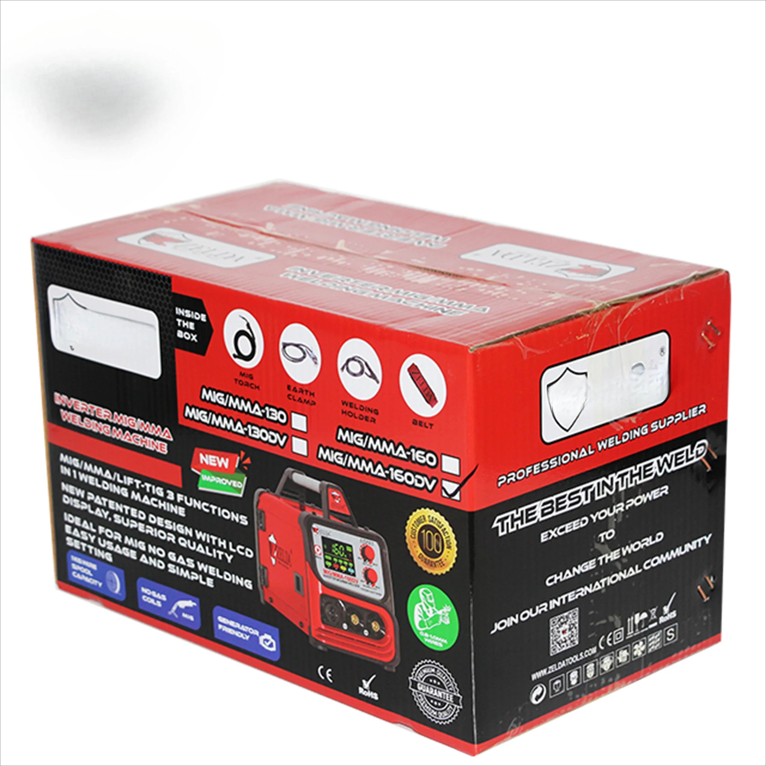 Synergic Mig Welder Aluminum Welding Machine Welding Machine Without Gas New 5