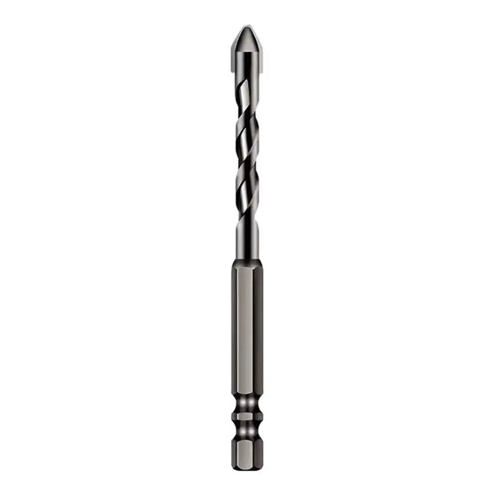 1pcs Alloy Steel 6-12mm Multifunction Drill Bit Eccentric Drill Crooked Head For Drilling Tile 1/4'' (6.35mm)Hex Shank multifunction survival stainless steel keychain whistle high decibel double pipe