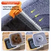 Lazy Floor Floating Mop Microfiber Spin Mop & Bucket Floor Clean with 3 Extra Refills Mop Sewage Separation Mop Free-Hand Wash 6