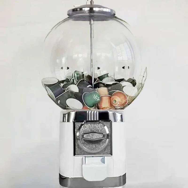 Candy Dispenser Machine Capsules Transparent Candy Containers Storage Box Coins Organizer Children Funny Home and Decoration 5
