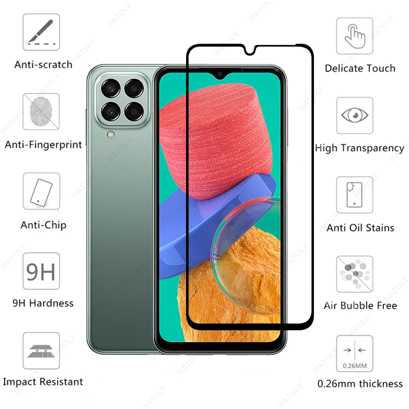 Verre Trempé pour Samsung Galaxy M33 5G [Pack 2] Film Vitre Protection  Ecran Phonillico®