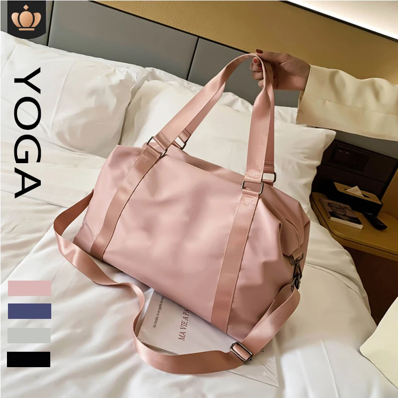Yoga Sport Fitness Bag Portable Dry And Wet Separation Waterproof Large Capacity Fashion Travel Bag for Women