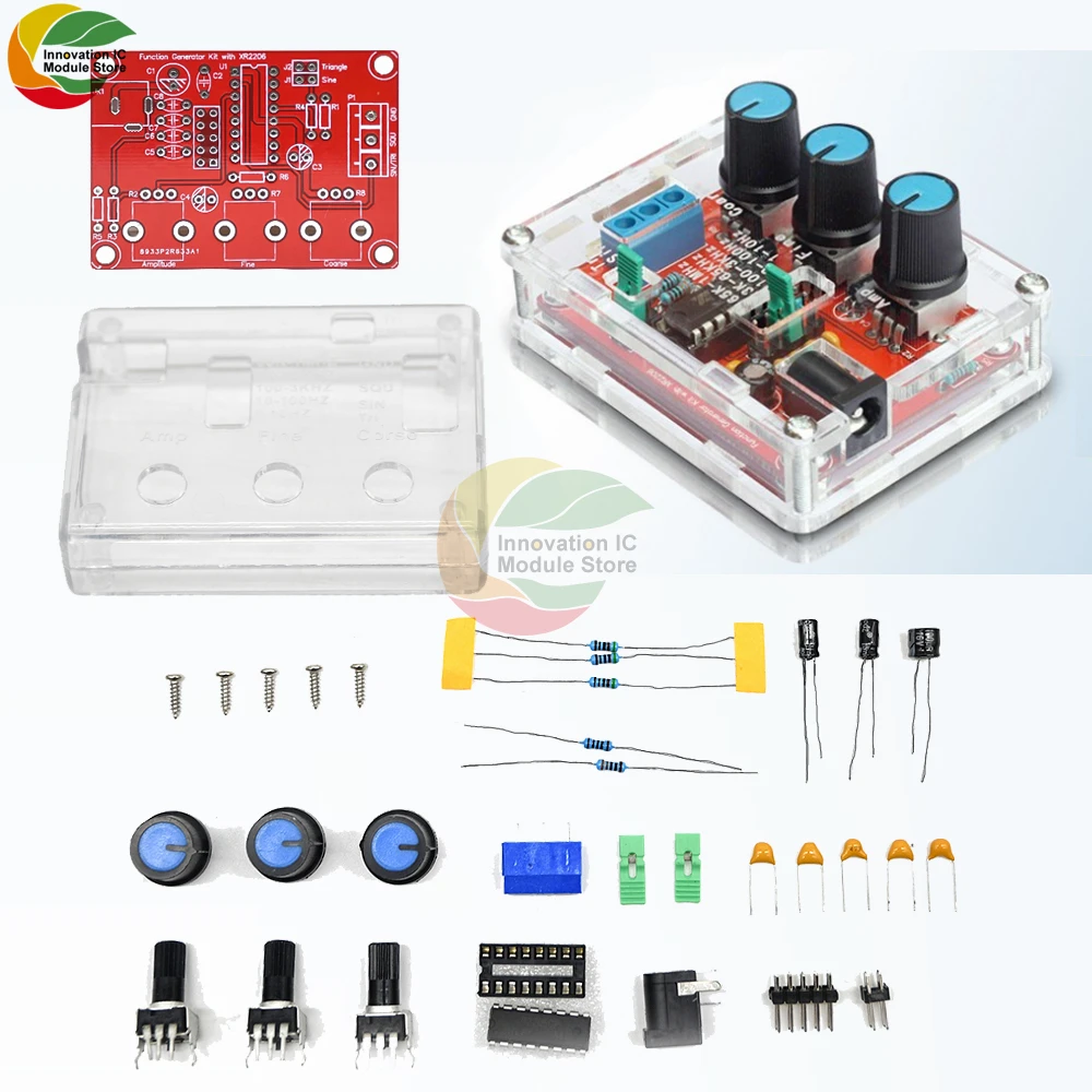 Fast worldwide shipping 1pc XR2206 Function Signal Generator Kits Sine