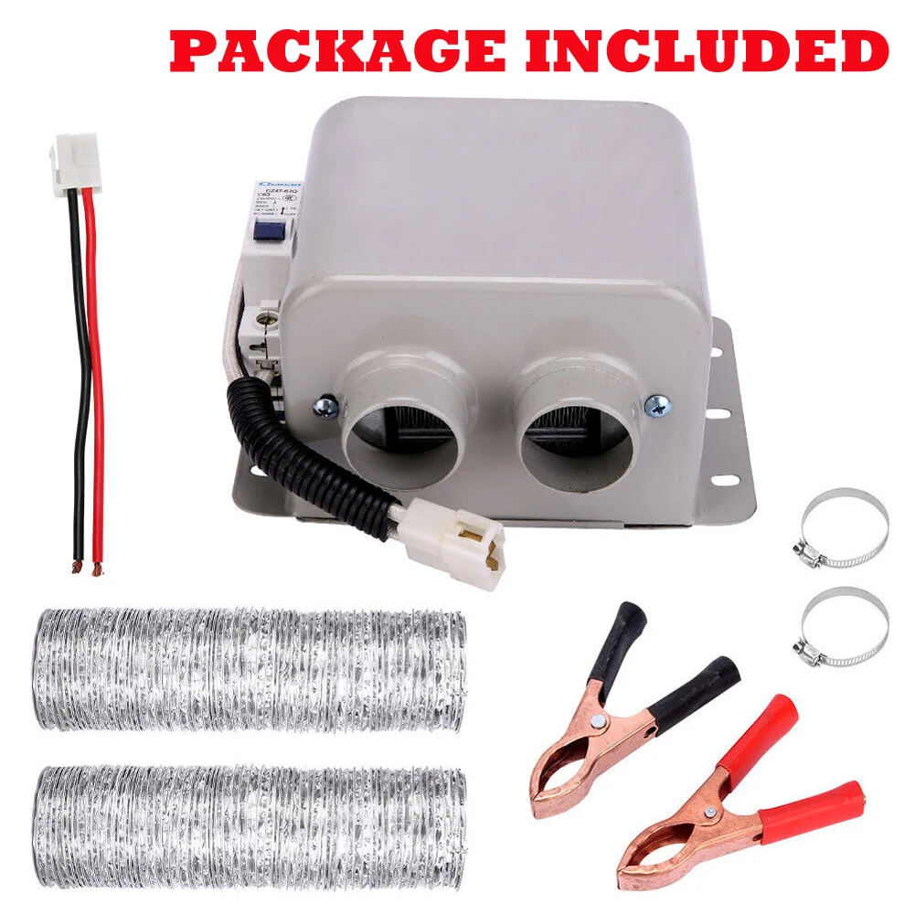 Universal Car Heater Portable Vehicle Window Defroster Electric Windshield Heating Fan with Double Air Outlet 12V 600W 800W