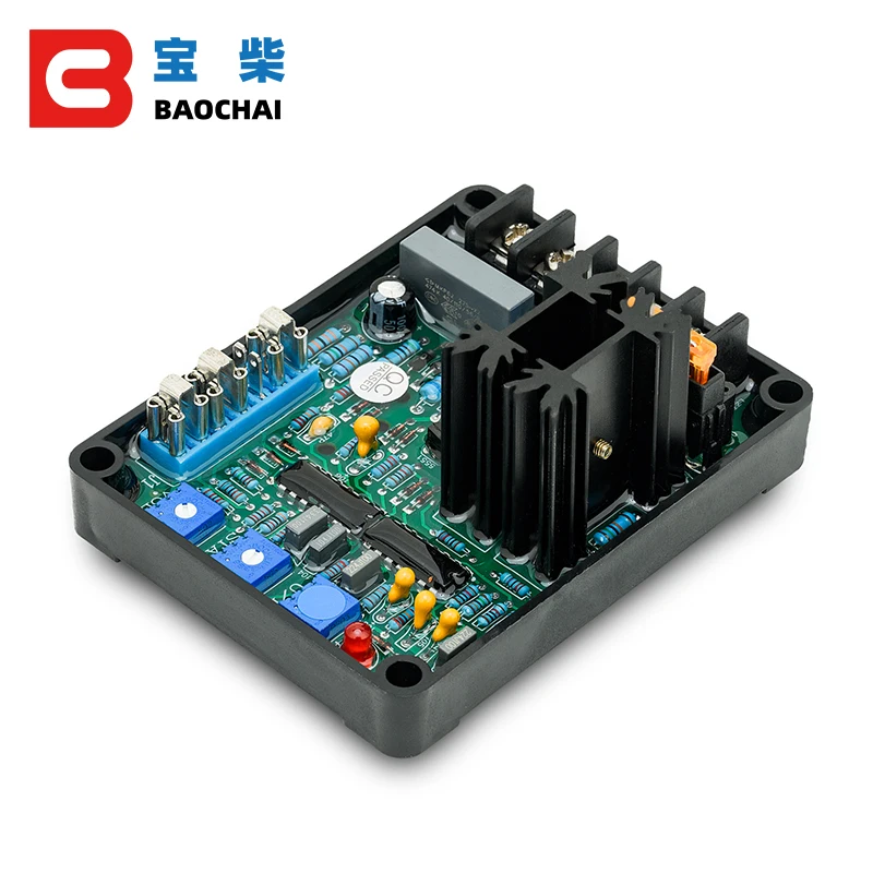 Gasoline Generator Parts Diesel Generator Engine Parts GAVR-8A AVR Generator Automatic Voltage Regulator Module 8A AVR