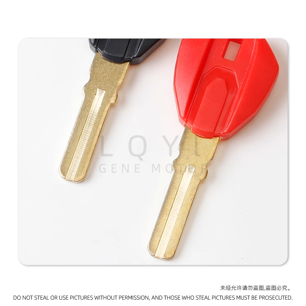 3Pcs 새로운 빈 키 오토바이 38.7mm 용 미리 절단 된 키 교체 DUCATI 656 659 696 795 796 M1100 1199 1098 1198