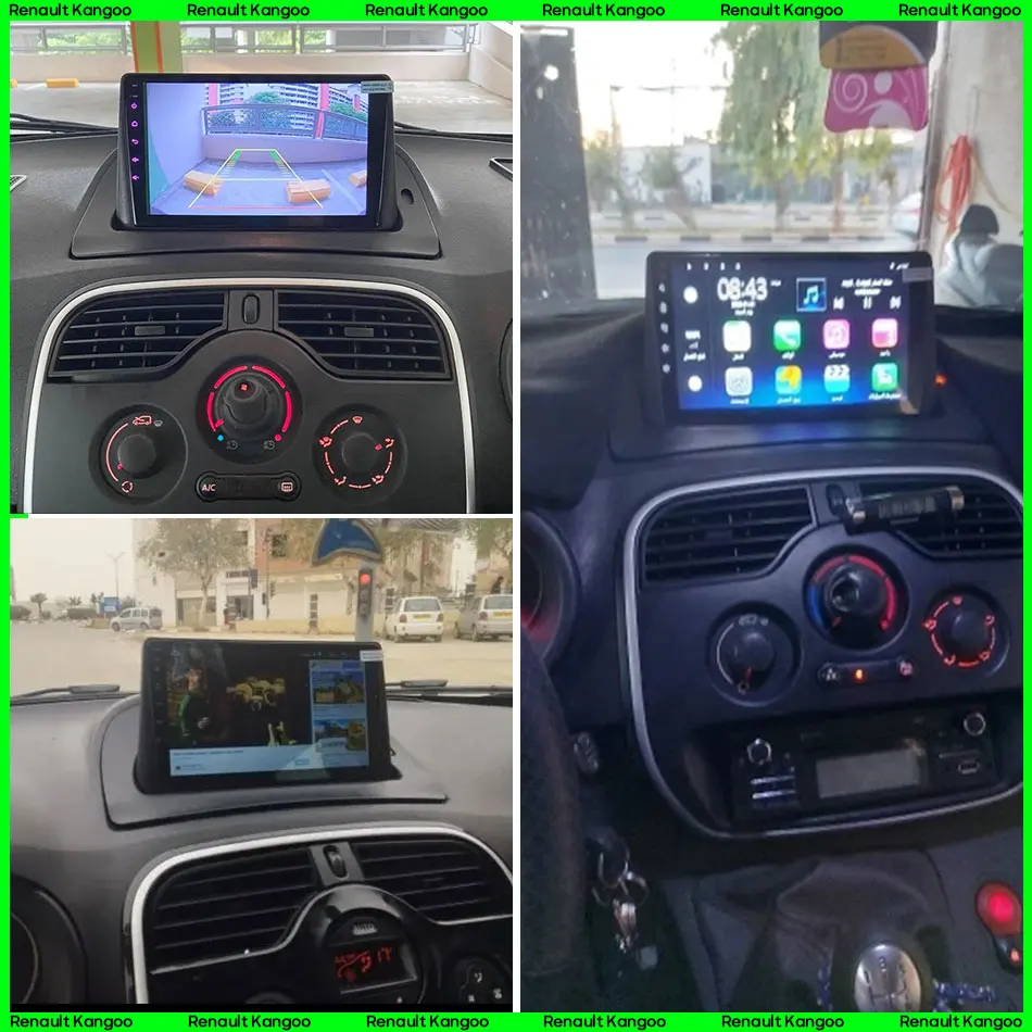 For Renault Kangoo 2008 -2018 2 Din Android 15 Car Radio